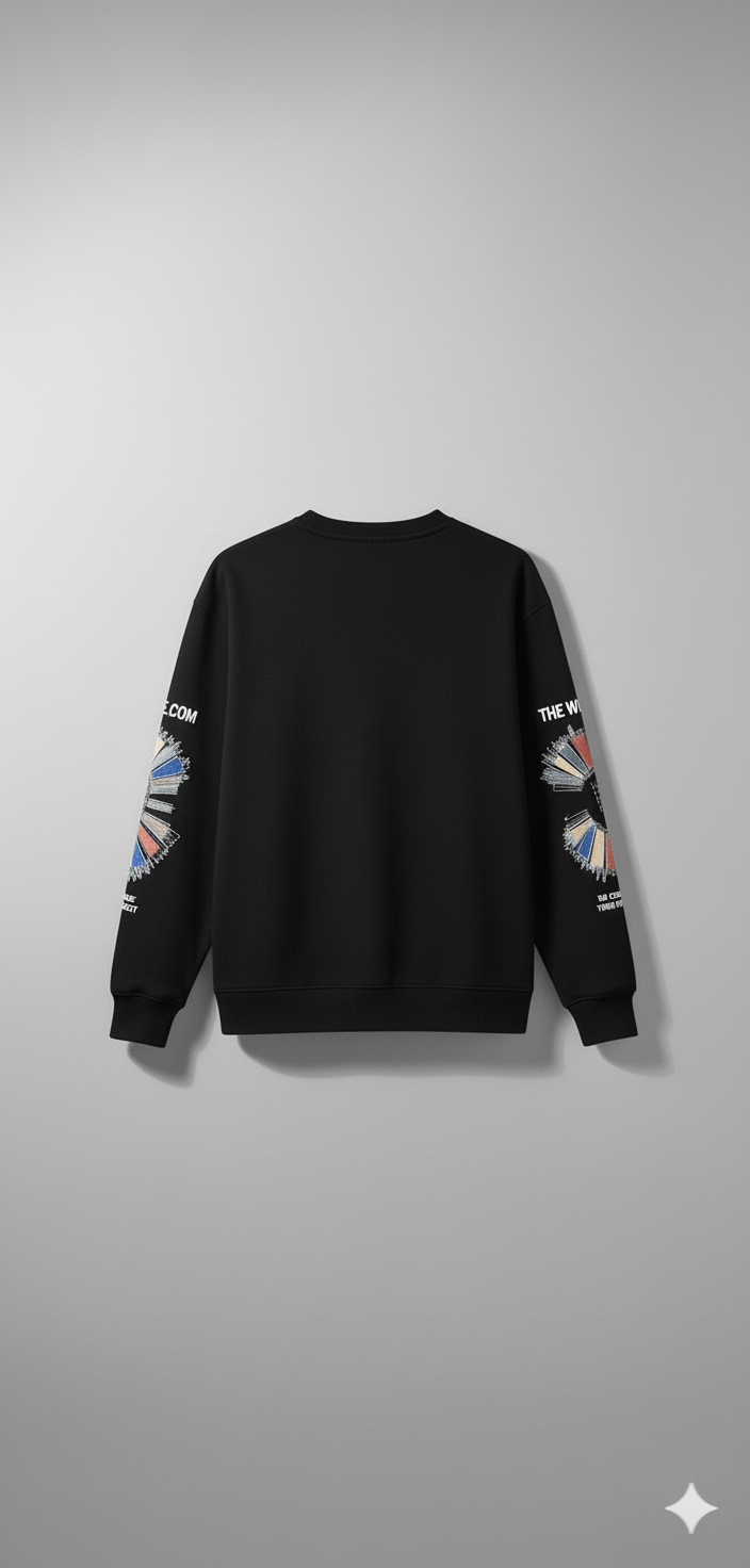 NoirWave Graphic Sweatshirt