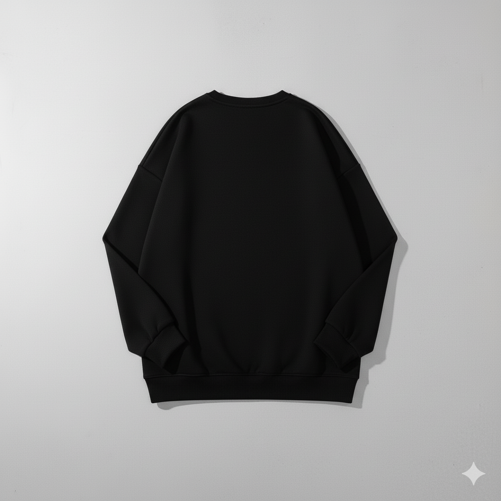 Confidence Noir Graphic Sweatshirt