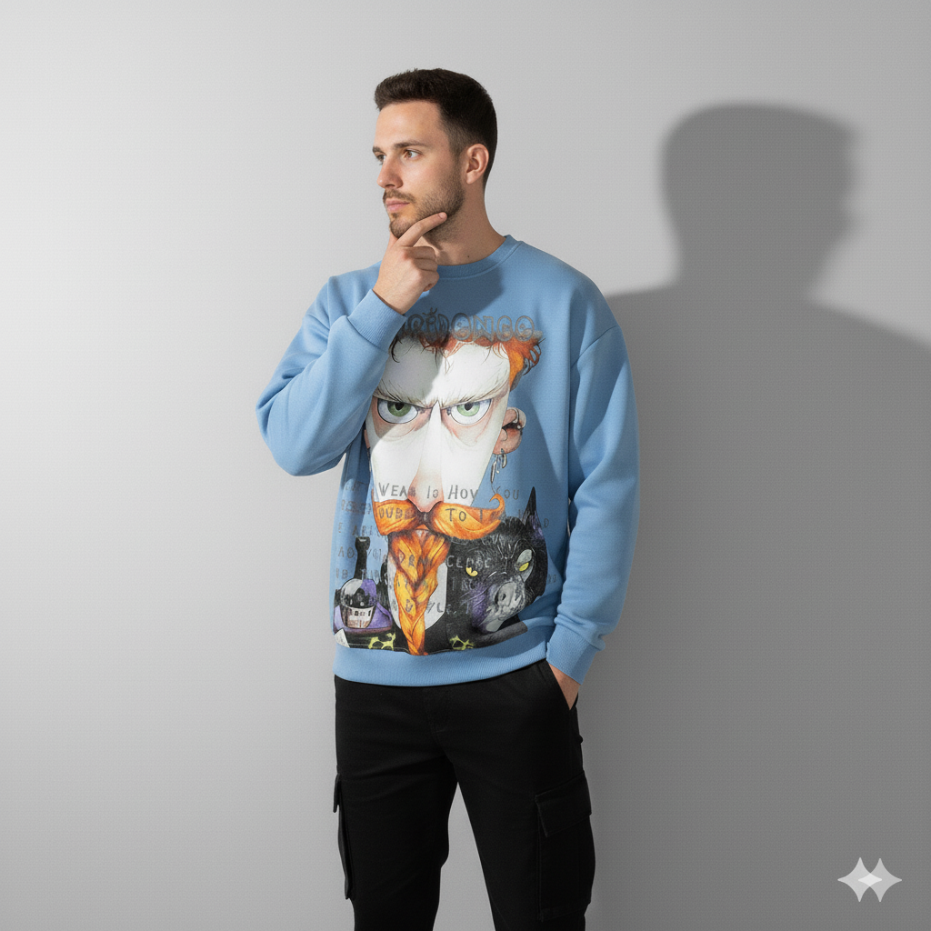 Confidence Sky Graphic Sweatshirt