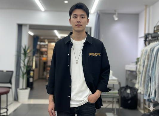 BornUThink Minimal Street Overshirt