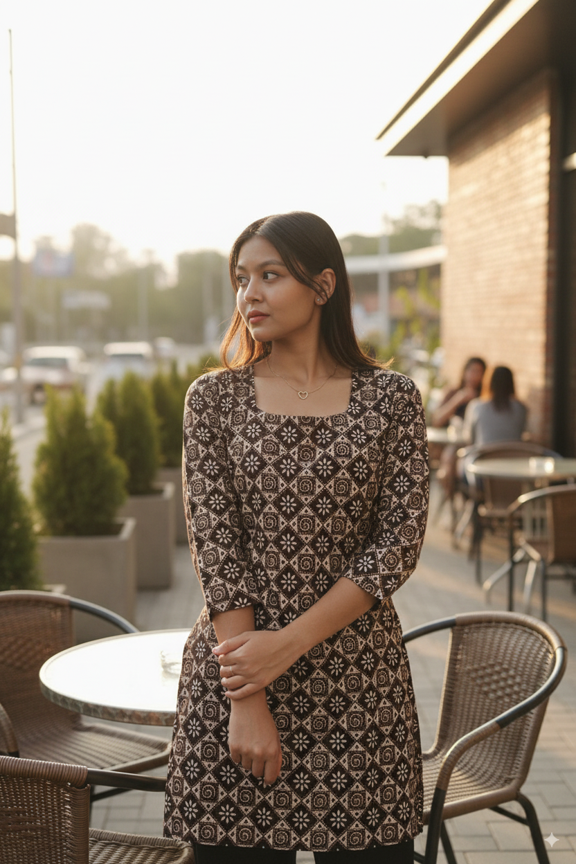Samara Geo Flora Kurta