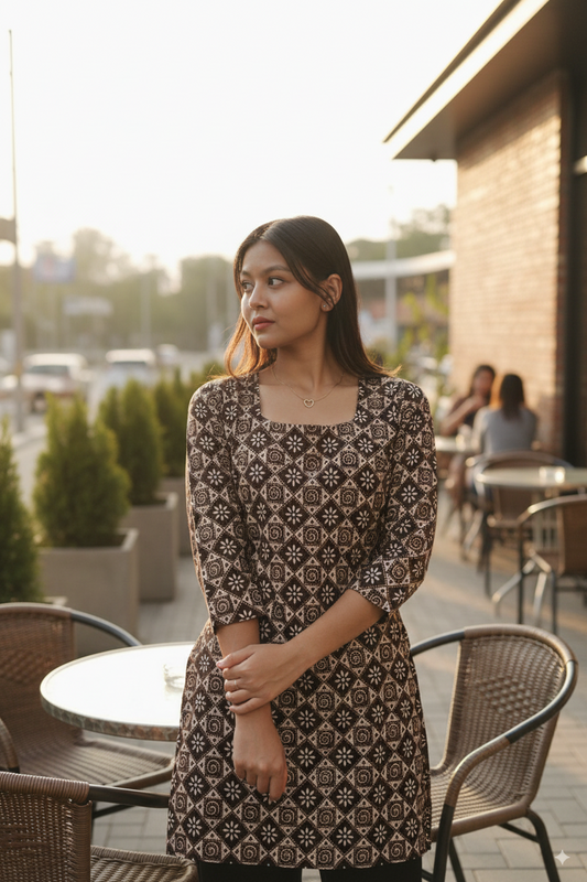 Samara Geo Flora Kurta
