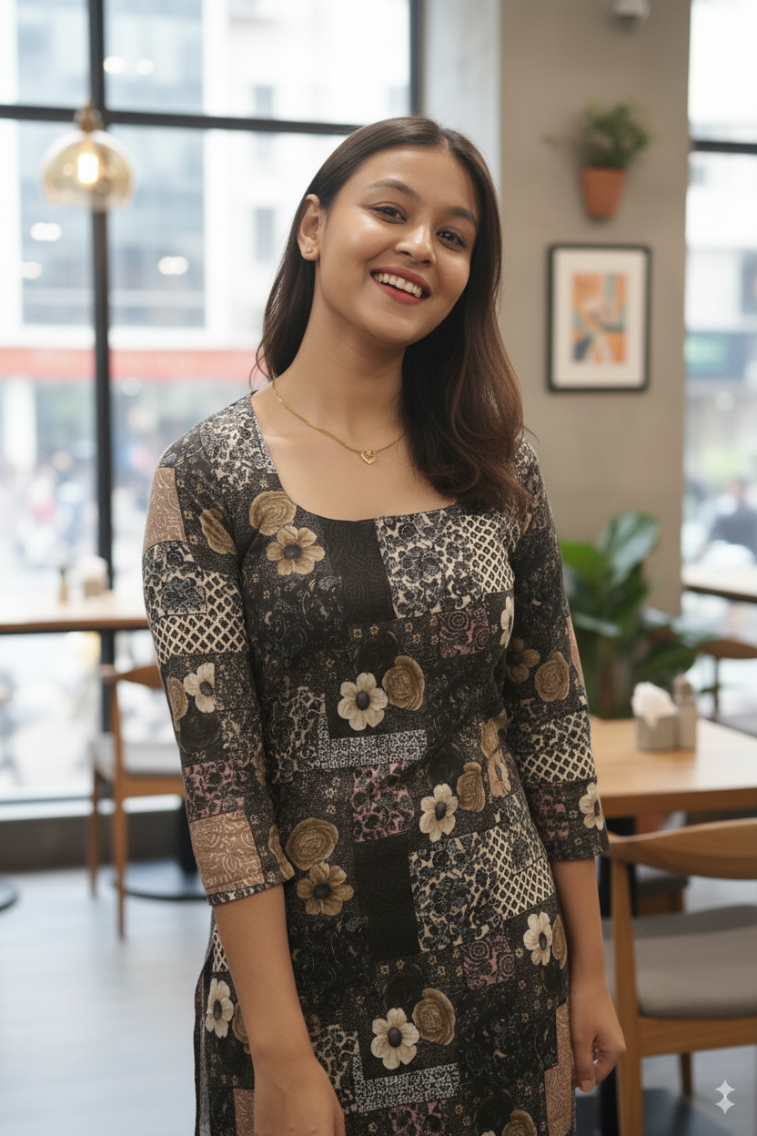 Ishani Mudra Printed Kurta