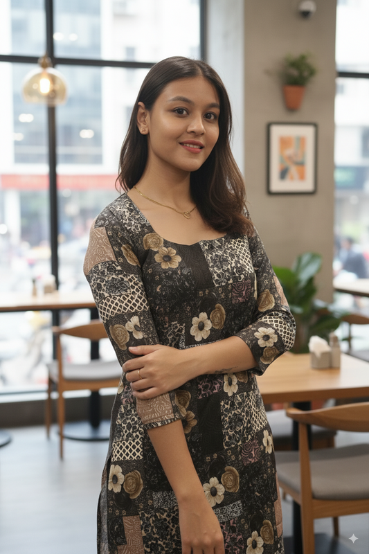 Ishani Mudra Printed Kurta