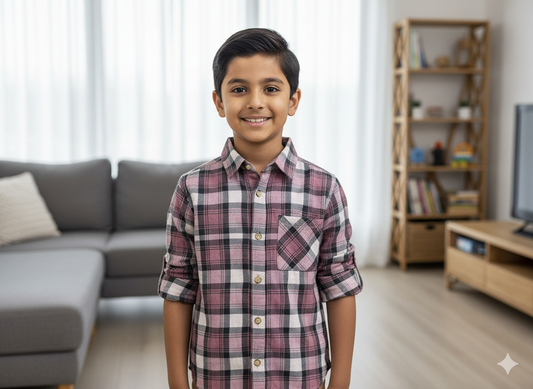 Meher Check Printed Shirt