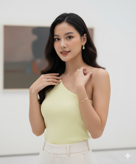 Ryle One Side Shoulder Top