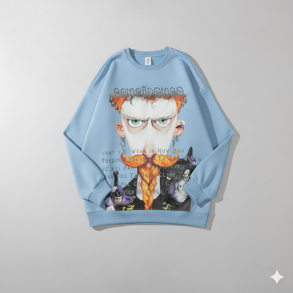 Confidence Sky Graphic Sweatshirt