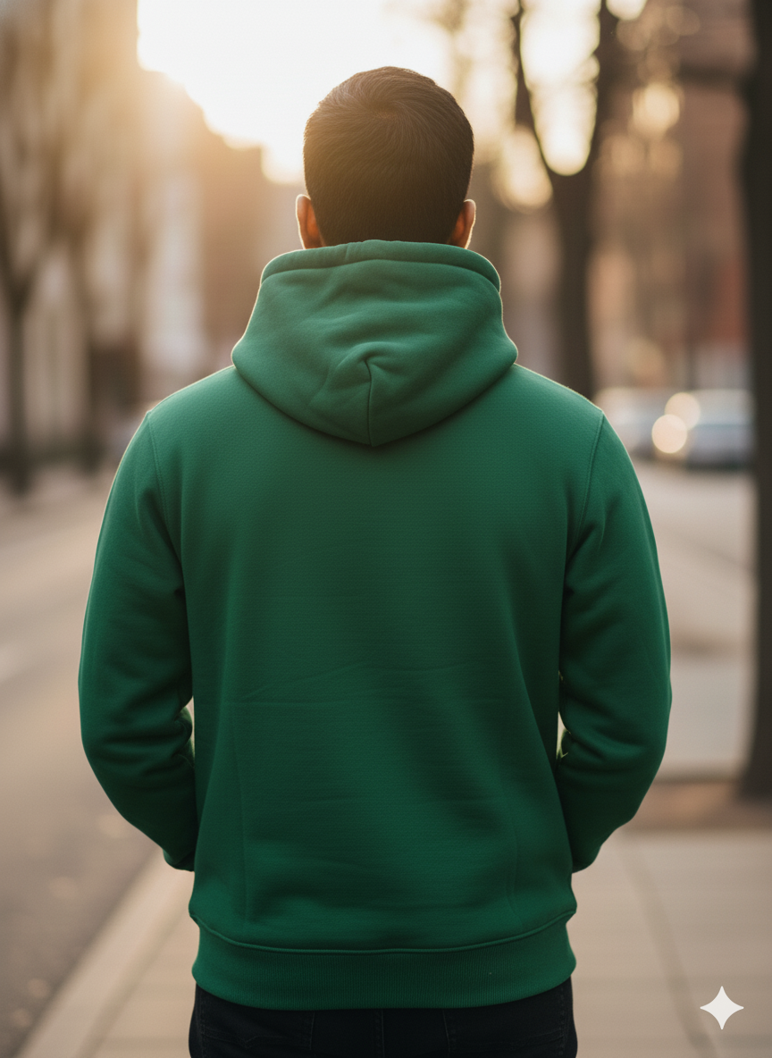 Fear of God Essentials Green Hoodie