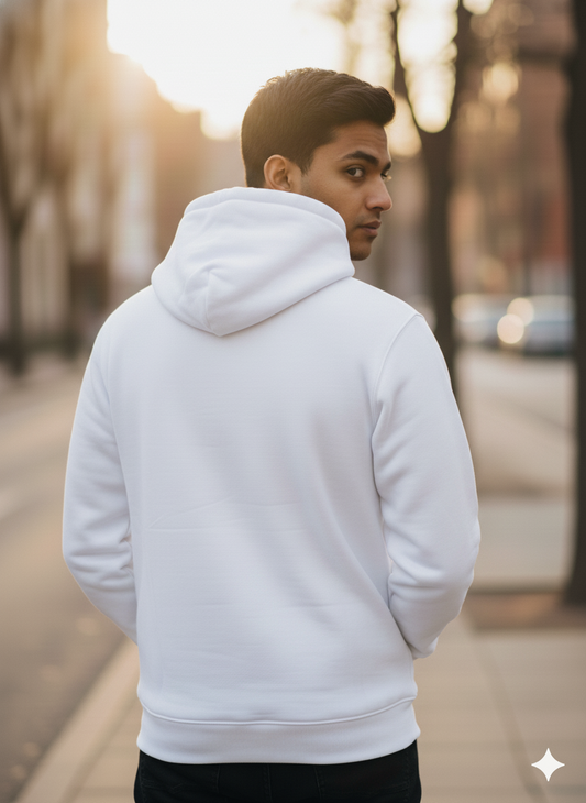 Fear of God Essentials White Hoodie
