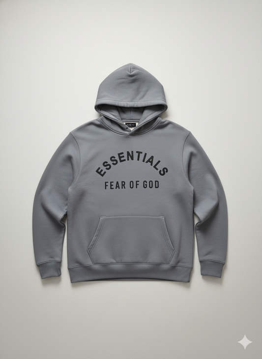 Fear of God Essentials Grey Hoodie
