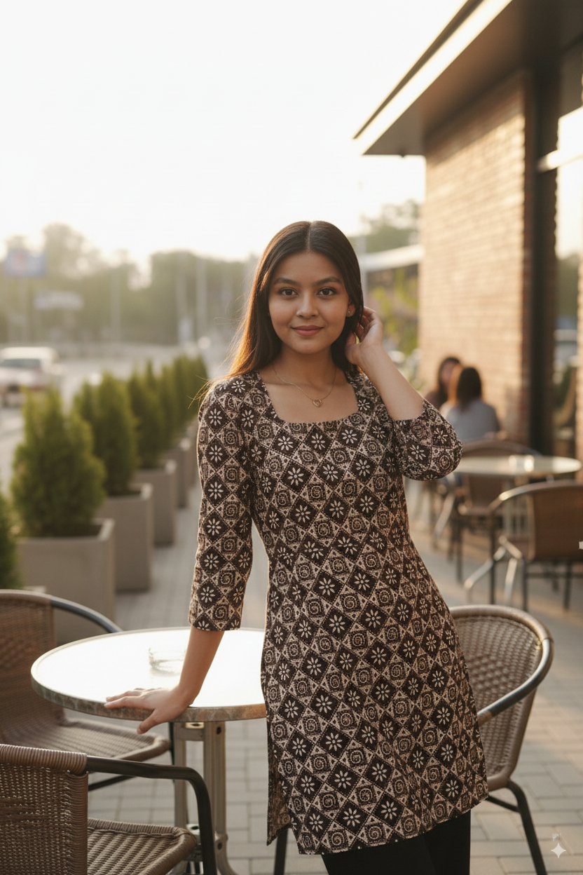 Samara Geo Flora Kurta