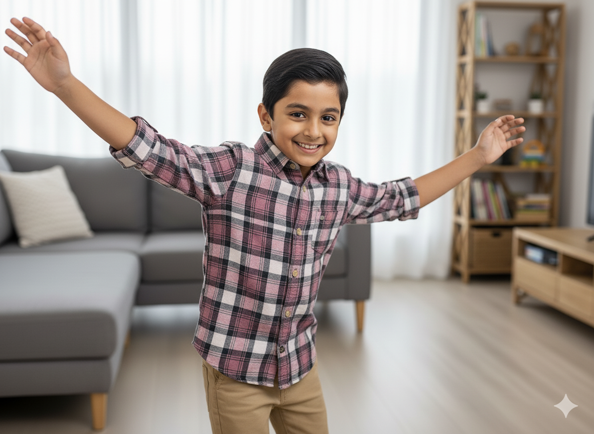 Meher Check Printed Shirt