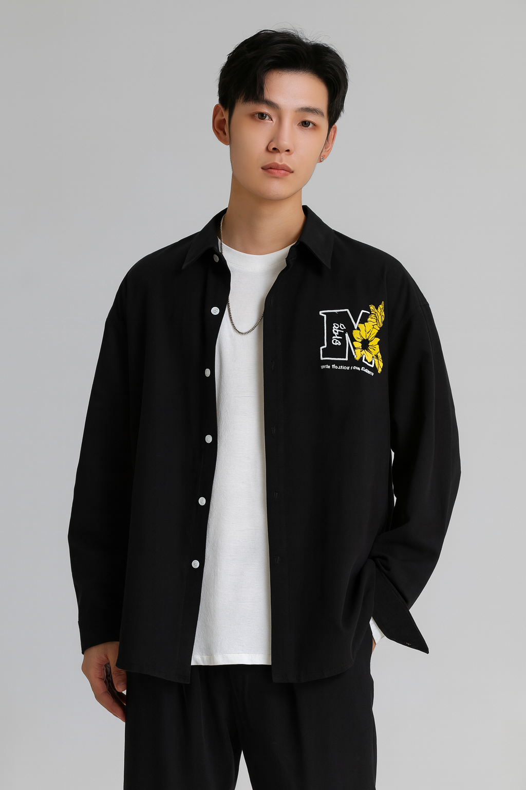 Monarch Bloom Overshirt