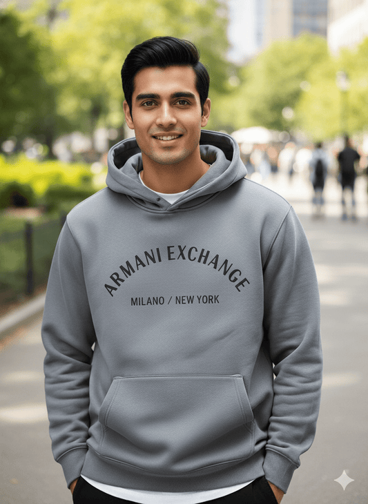 Grey Sweatshirt for Men - sweatshirt - stylessagess